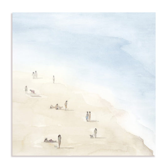 Beach Goers II Wall Art