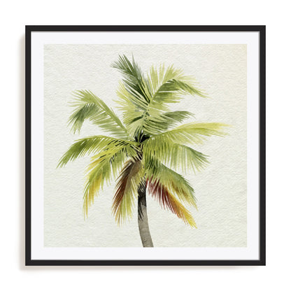 Coco Watercolor Palm I Wall Art