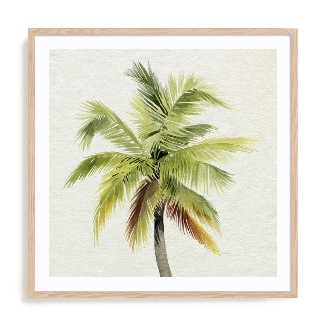 Coco Watercolor Palm I Wall Art