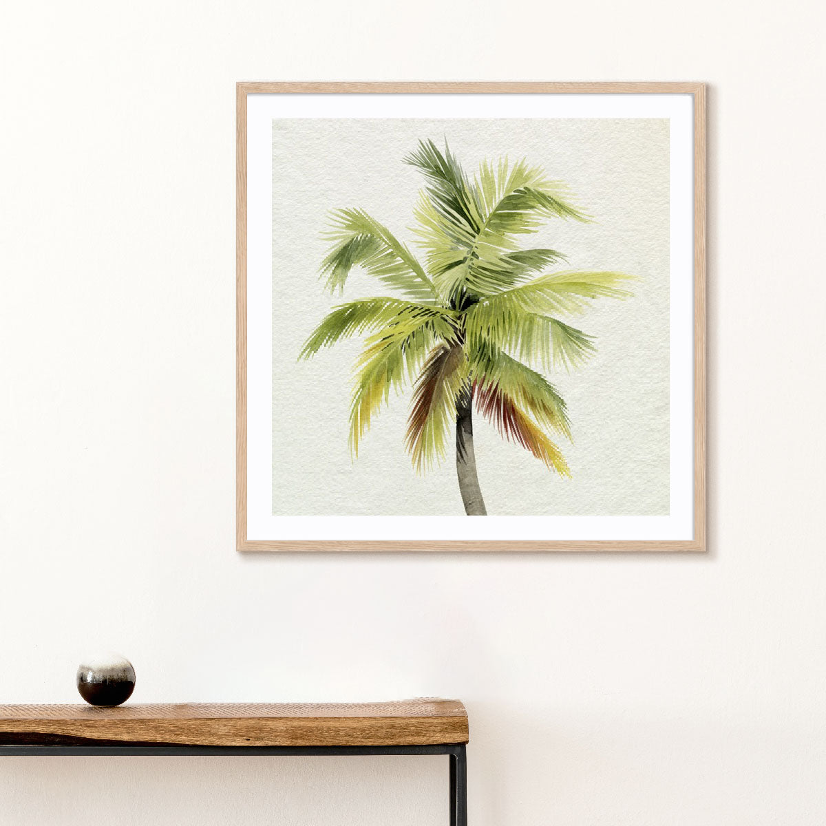 Coco Watercolor Palm I Wall Art