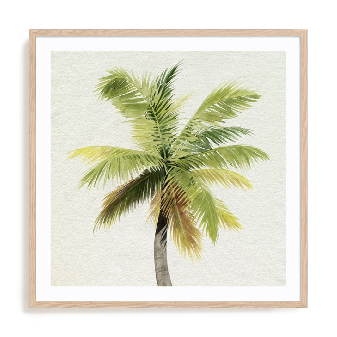 Coco Watercolor Palm II Wall Art