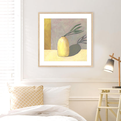 Yellow Vase I