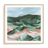 Seafoam Hills II Wall Art #oran_natural-white-border