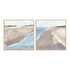 Beach Walk I and II Wall Art