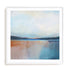 Dune Lake I Wall Art #oran_white-white-border