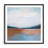 Dune Lake II Wall Art #oran_black-white-border