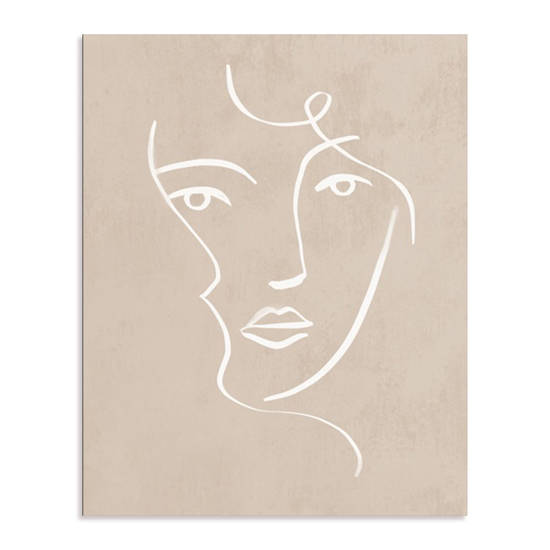 Curly Face I