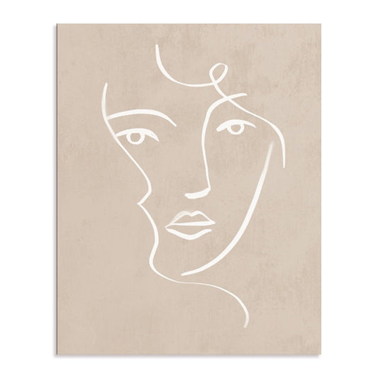 Curly Face I