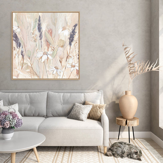 Lavender Flower Field I