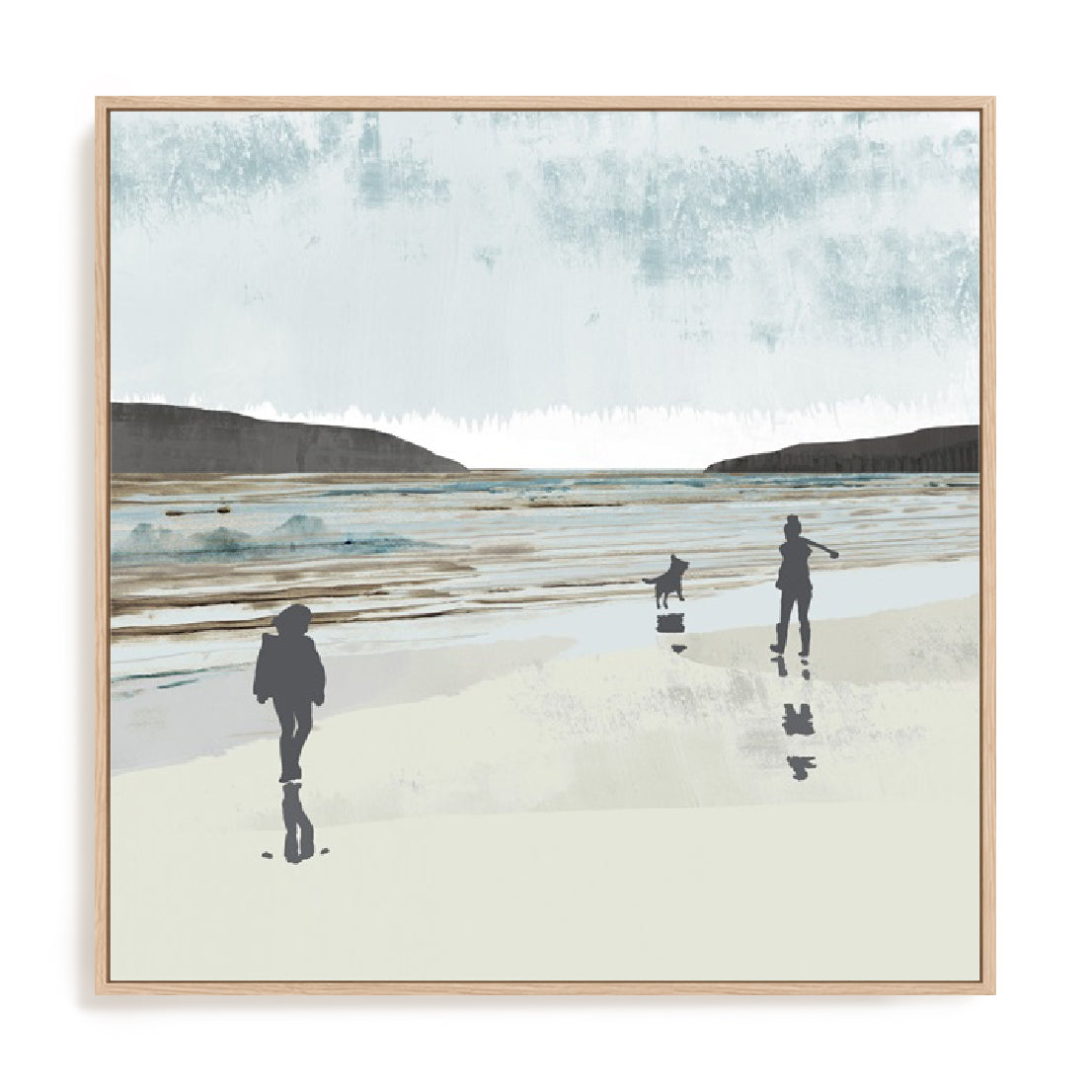 Beach Walking I Wall Art