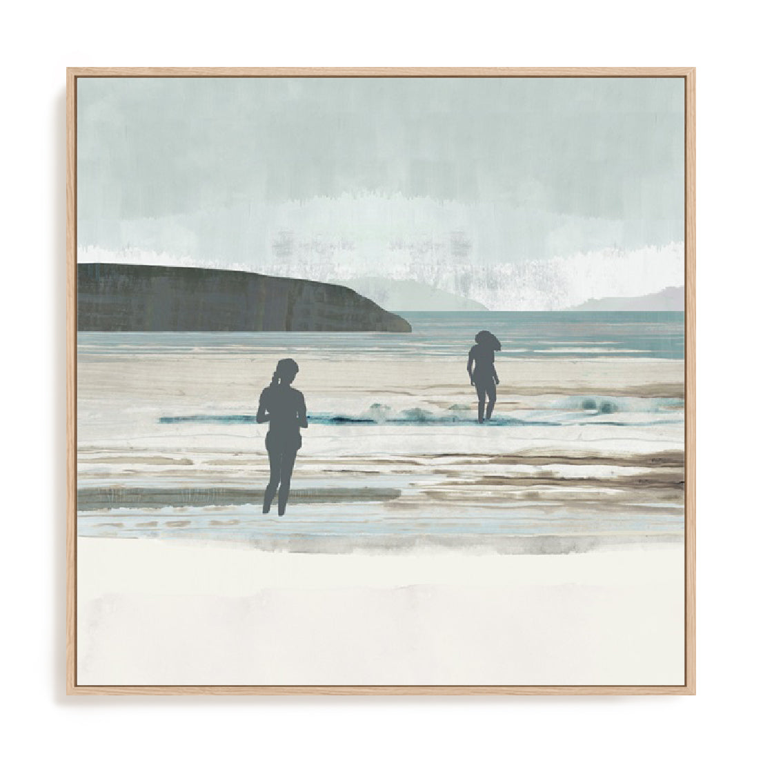 Beach Walking II Wall Art