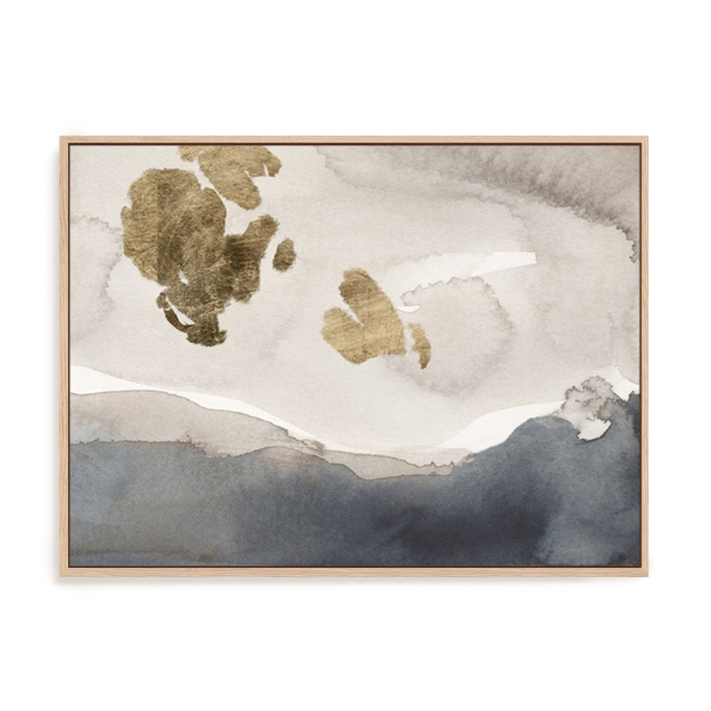 Watercolor with Gold IV