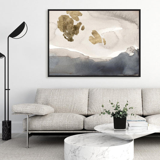 Watercolor with Gold IV