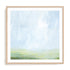 Lush Horizon I Wall Art #oran_natural-white-border