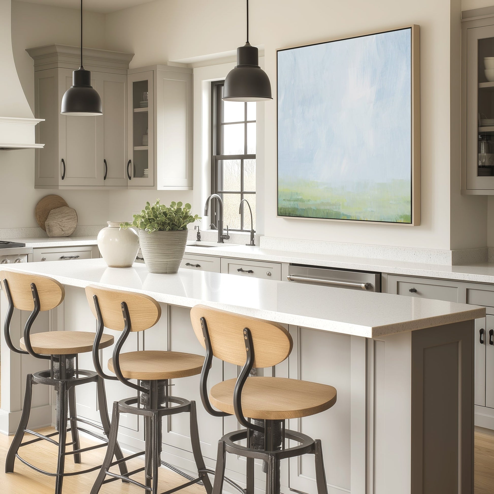 Lush Horizon I Wall Art