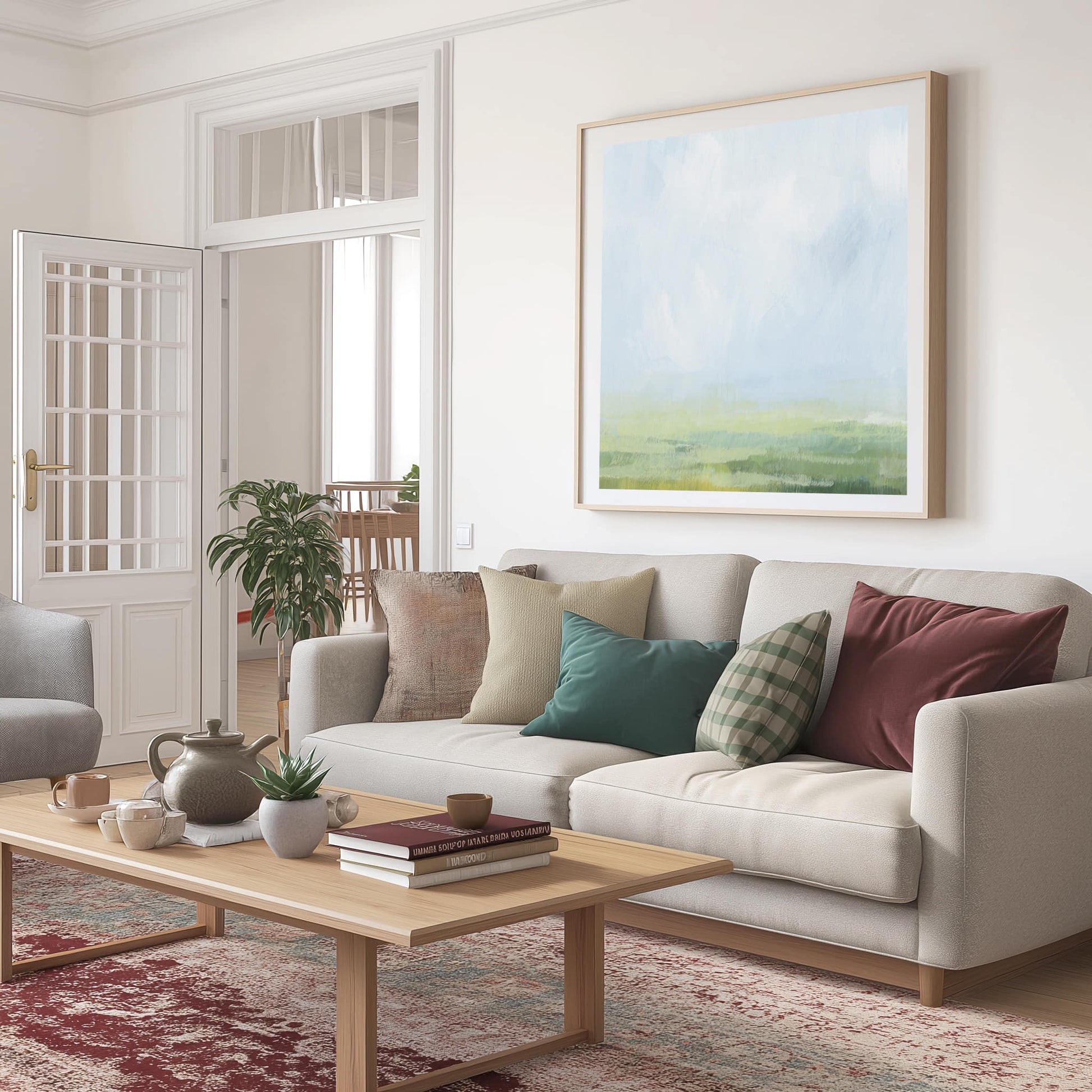 Lush Horizon II Wall Art