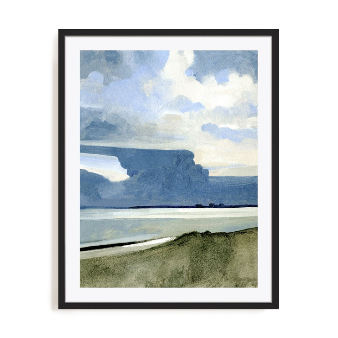 Ocean View Beach III Wall Art