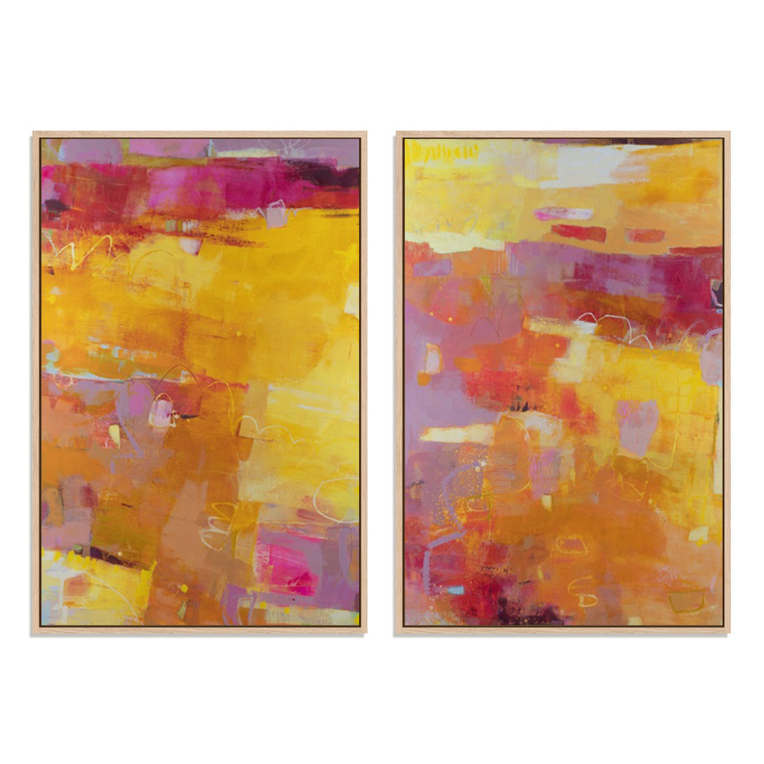 Viv I and II Wall Art