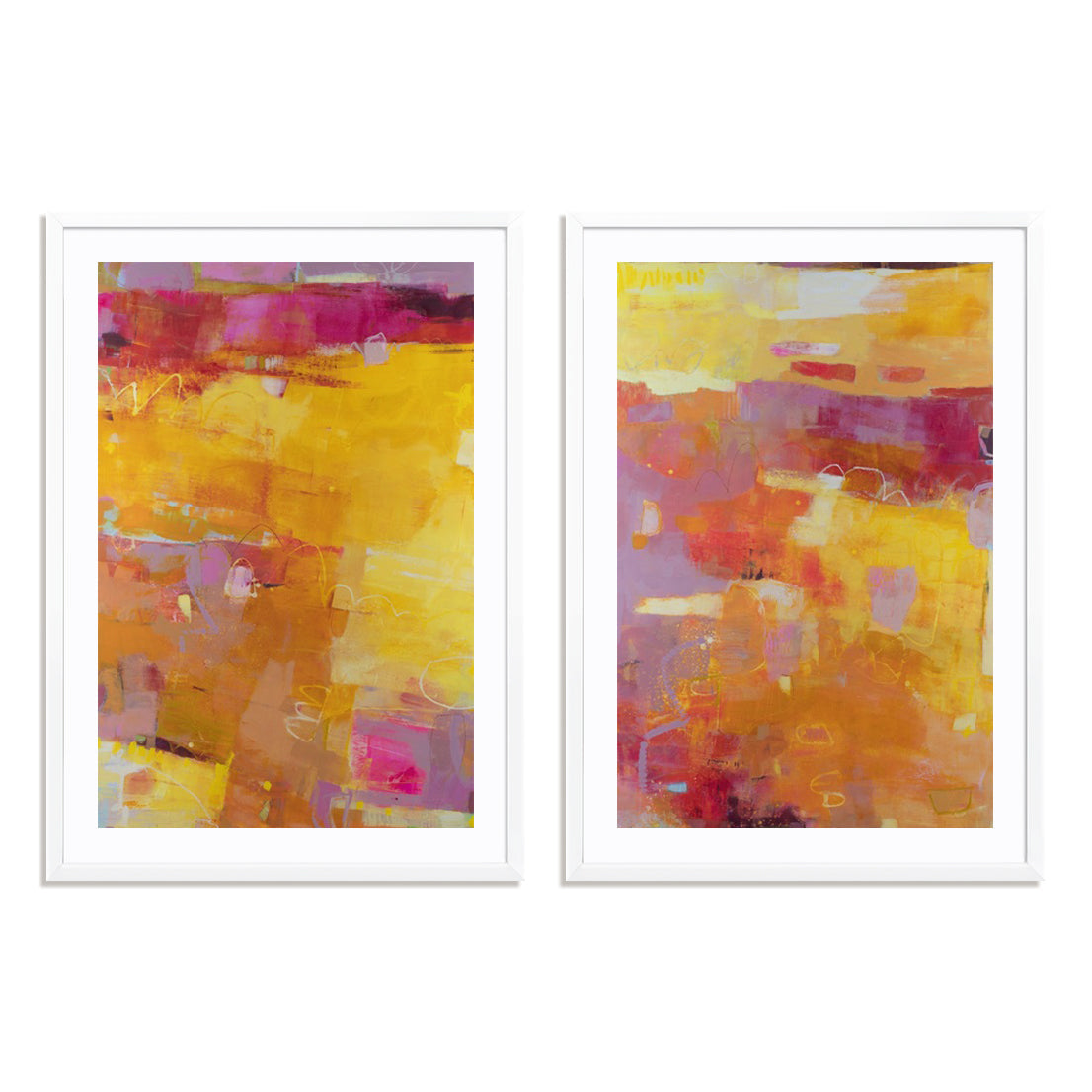 Viv I and II Wall Art