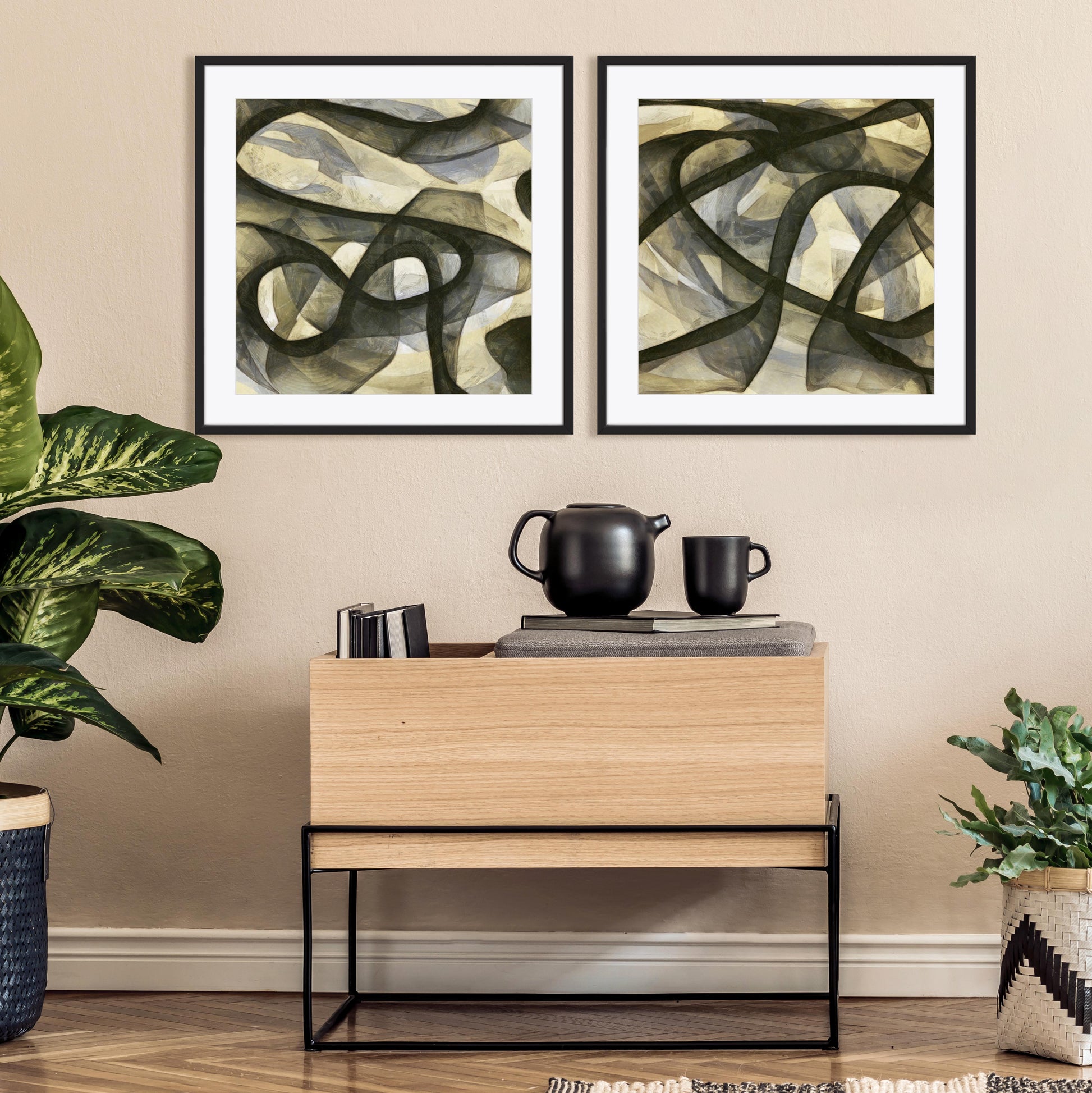 Inpath I and II Wall Art