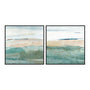 Allonby Squares I and II Wall Art