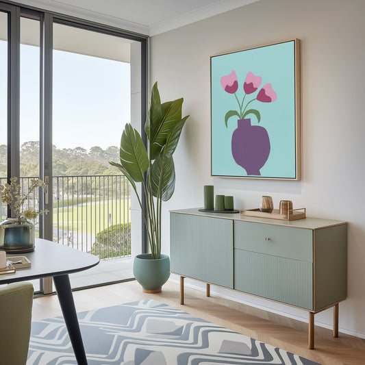 Modern Blooms I Wall Art
