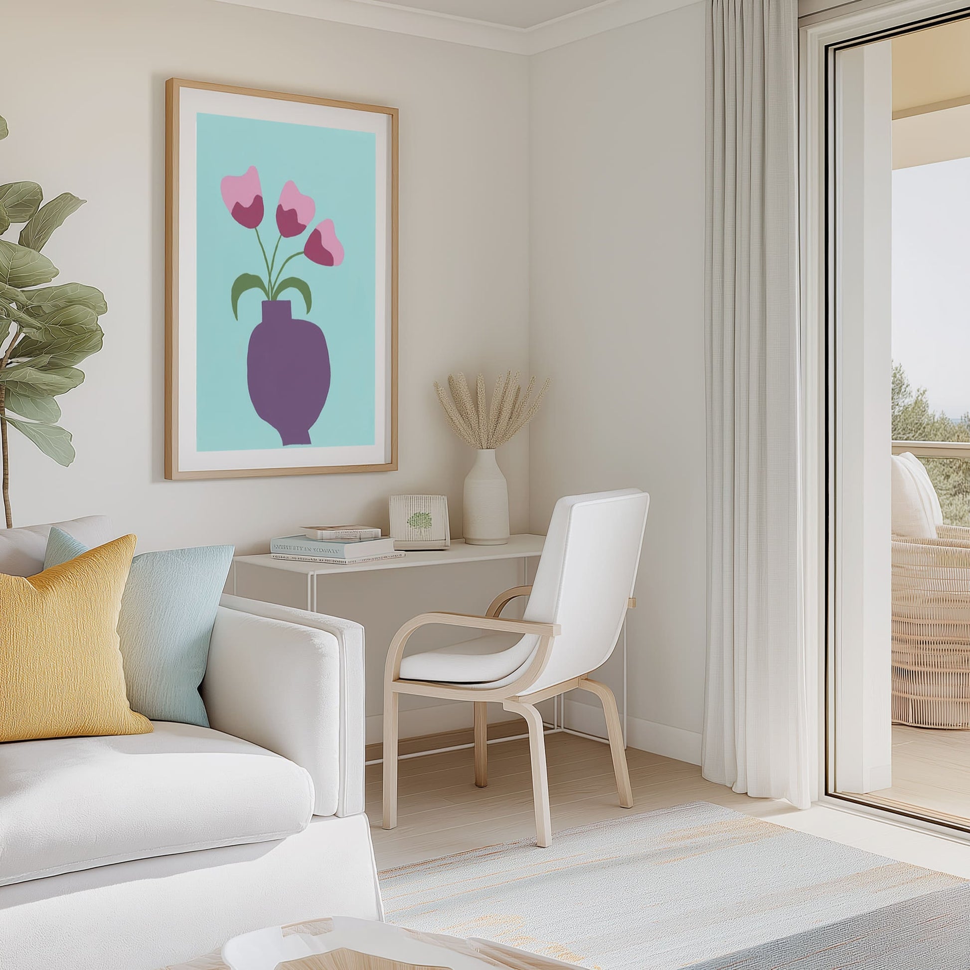 Modern Blooms I Wall Art