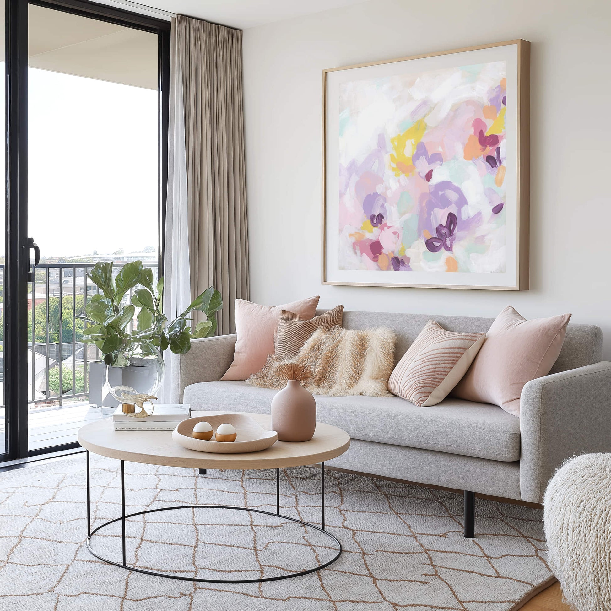 Petal Swirl I Wall Art