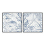 Seabed Scene I and IV Wall Art
