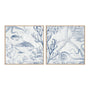 Seabed Scene I and IV Wall Art