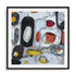 Fruit Collage III Wall Art #oran_black-white-border