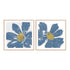 A Blue Greeting I and II Wall Art