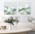 Vista Nublado I and II Wall Art