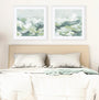 Vista Nublado I and II Wall Art