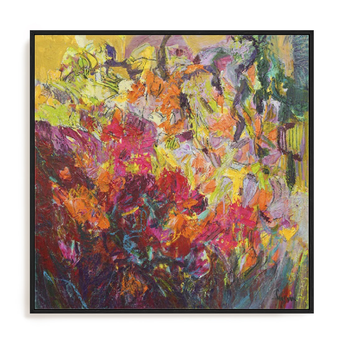 Blooming Heart II Wall Art