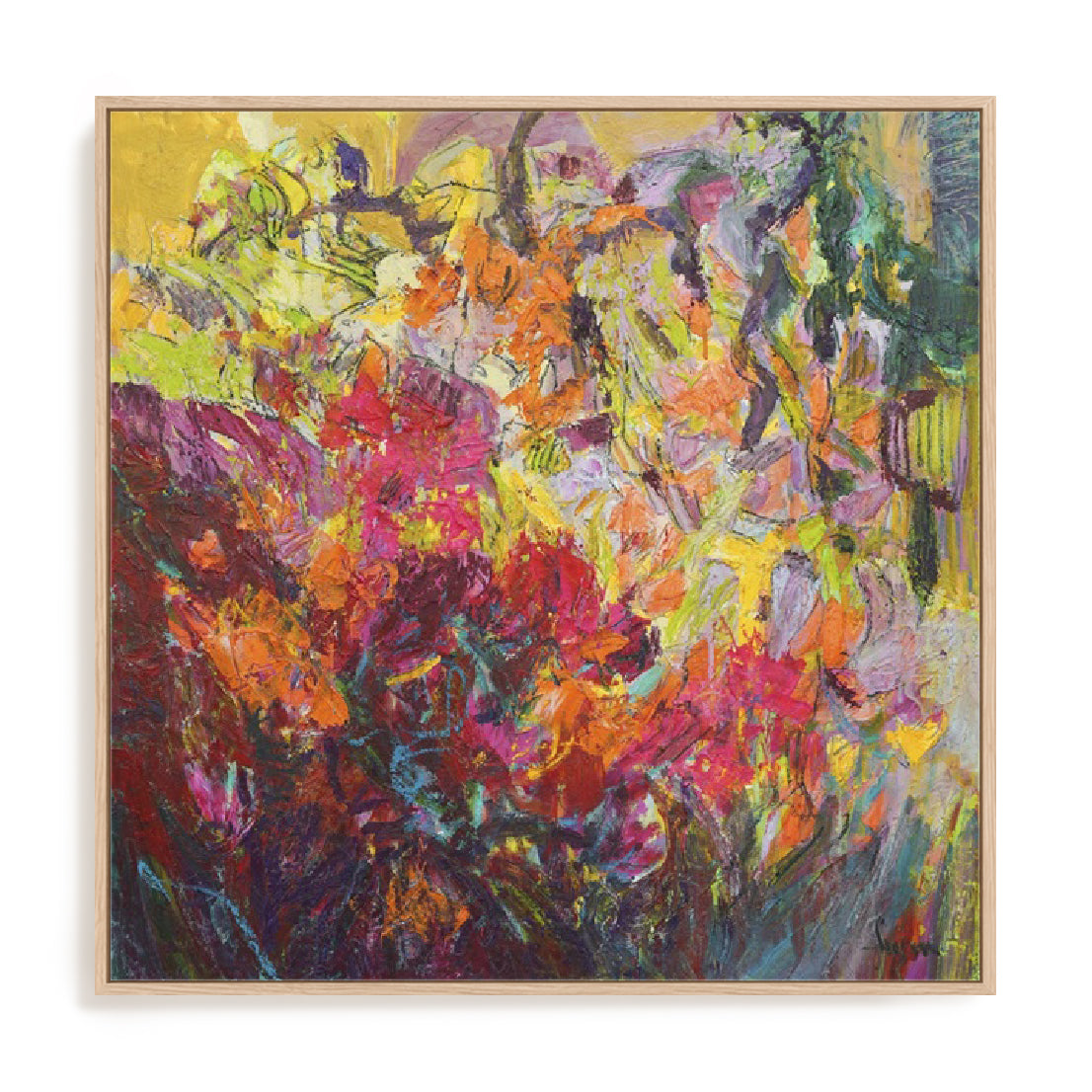 Blooming Heart II Wall Art