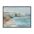 Turquoise Cliff Wall I Wall Art