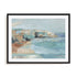 Turquoise Cliff Wall I Wall Art