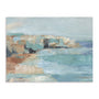 Turquoise Cliff Wall I Wall Art