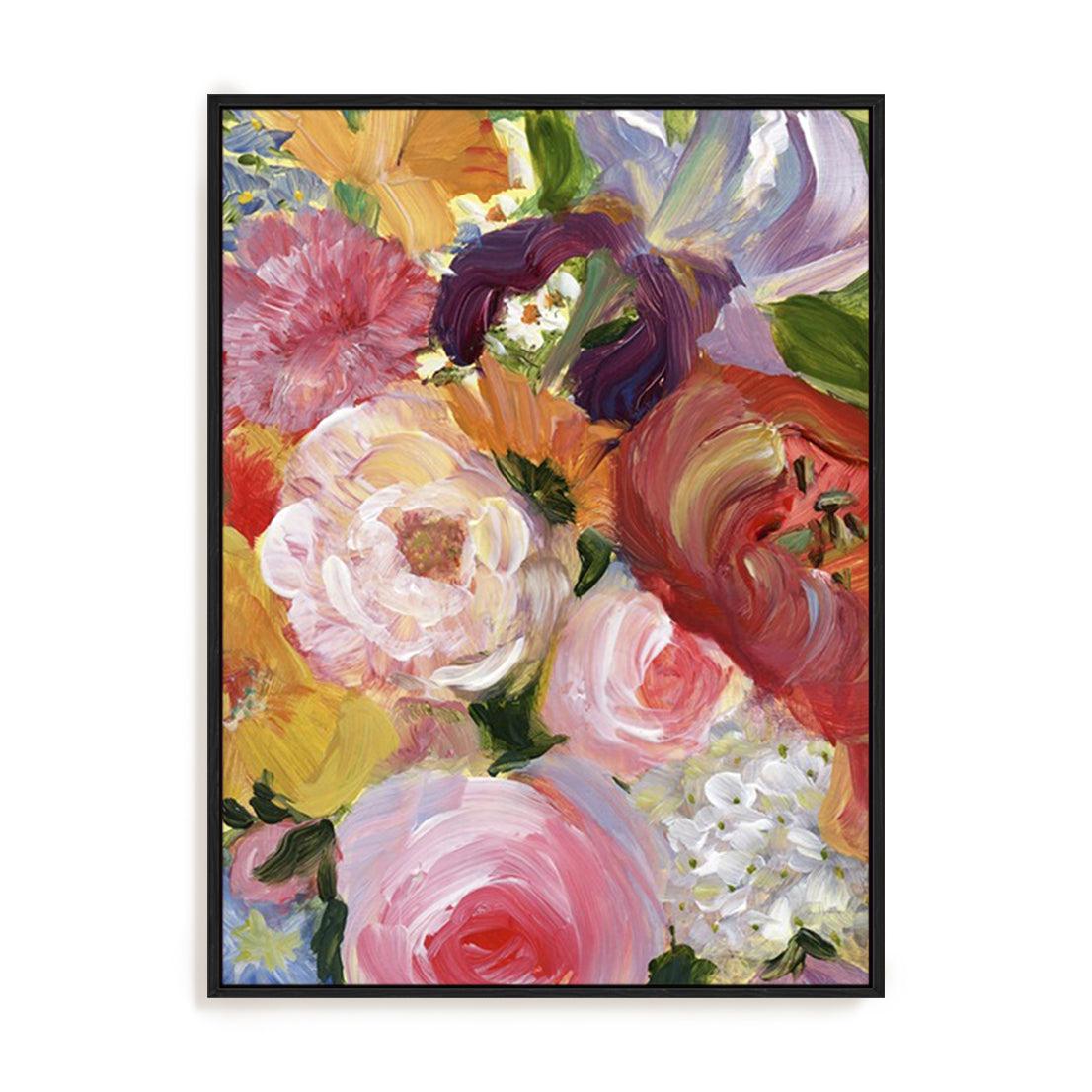 Yellow and Violet Flowers I