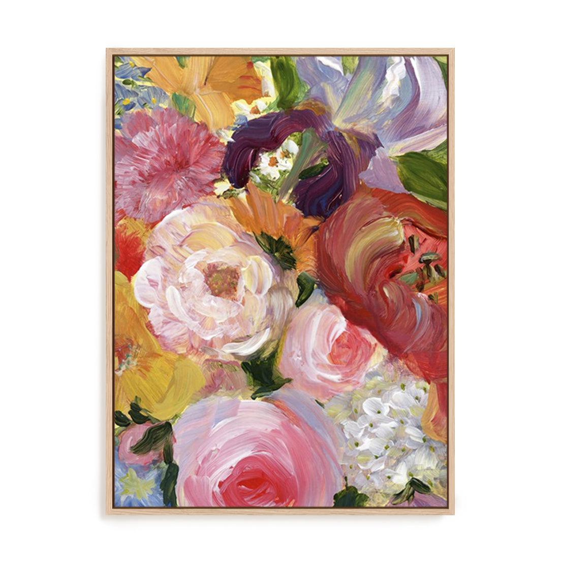 Yellow and Violet Flowers I