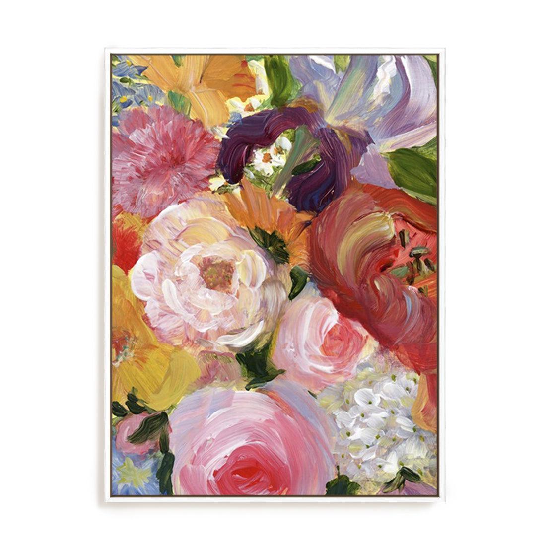 Yellow and Violet Flowers I