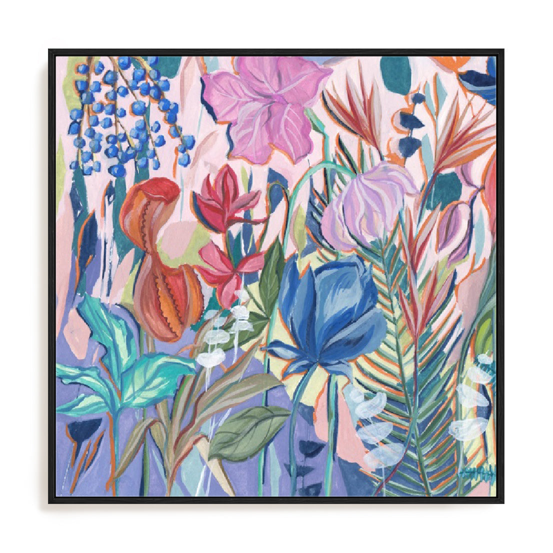 Tropical Fest IV Wall Art