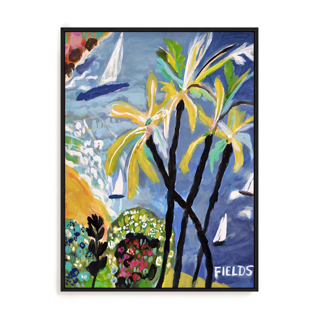 Palm Landscape I Wall Art