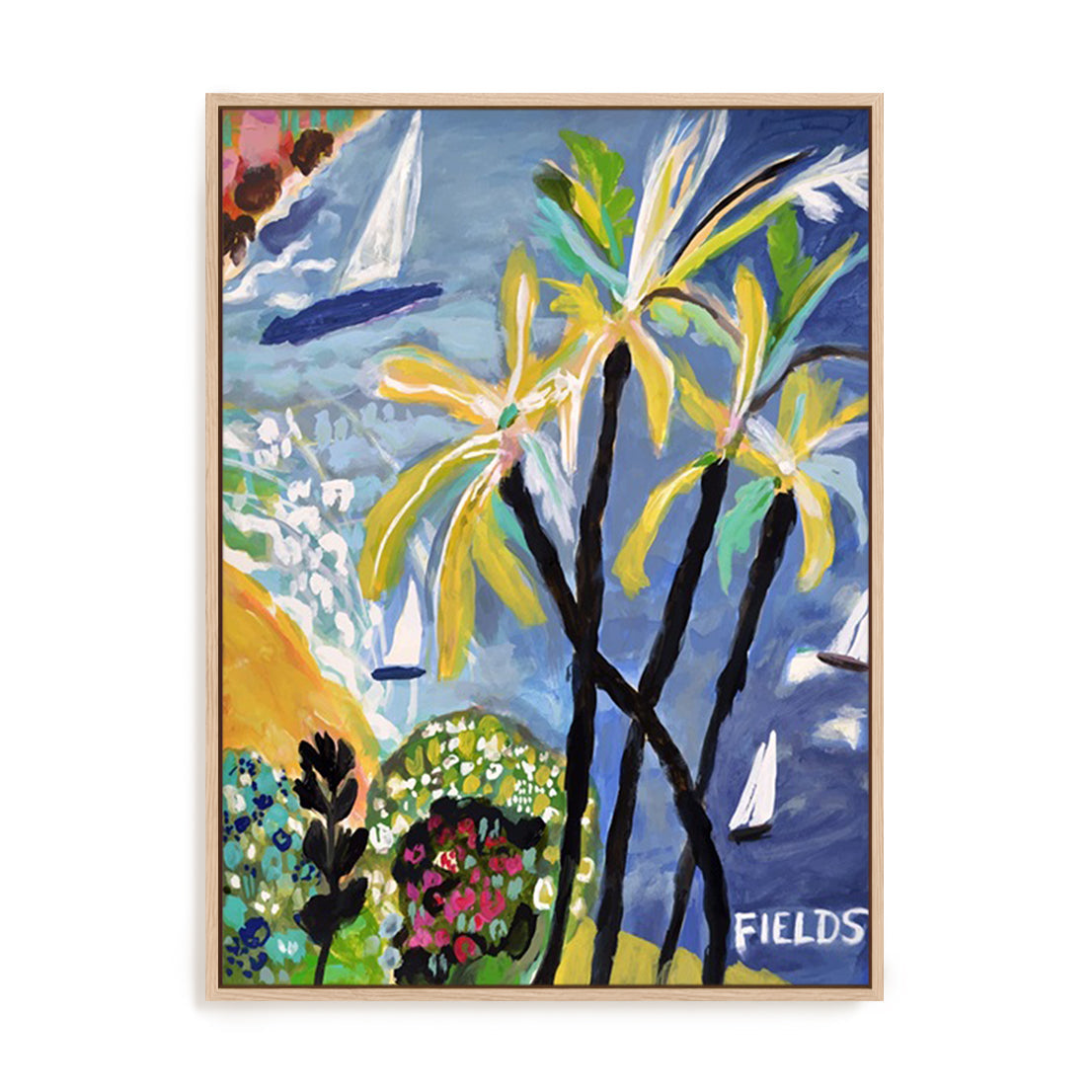 Palm Landscape I Wall Art
