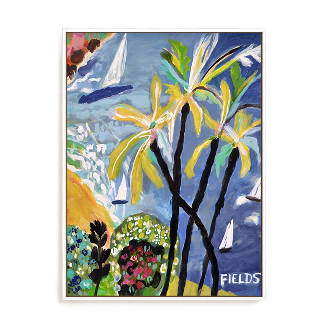 Palm Landscape I Wall Art