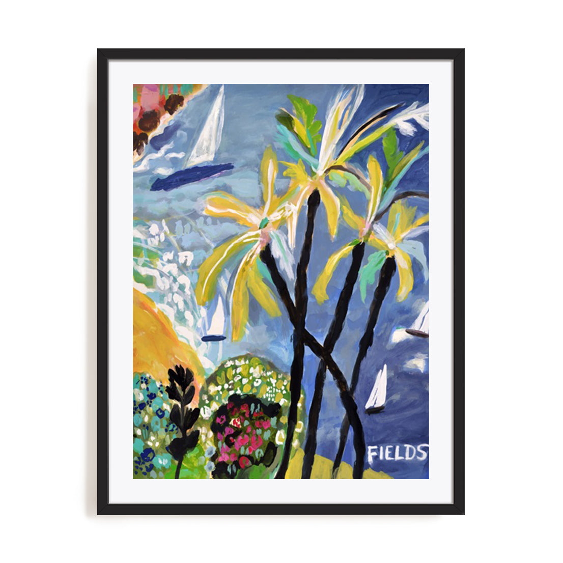 Palm Landscape I Wall Art