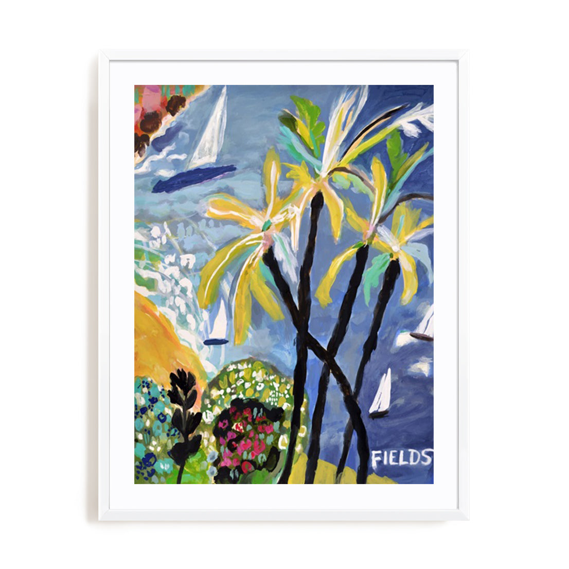 Palm Landscape I Wall Art