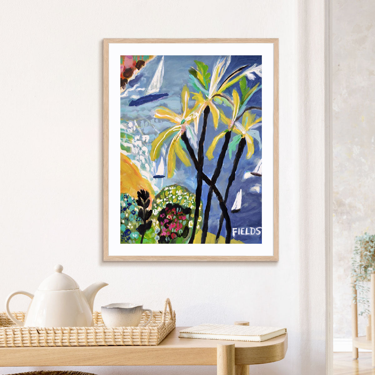 Palm Landscape I Wall Art