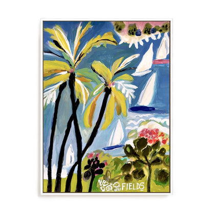 Palm Landscape II Wall Art